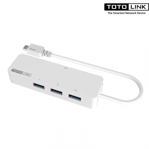 ToTolink C1003 USB Type C 轉 RJ45 Gigabit 網路卡+集線器