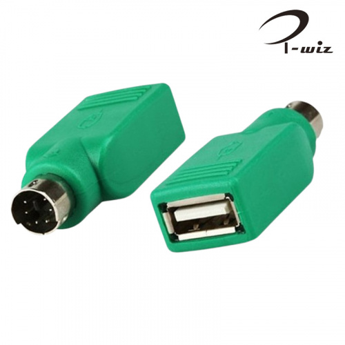 i-wiz 彰唯 USG-11 USB2.0 A母-PS2公 滑鼠專用 轉接頭