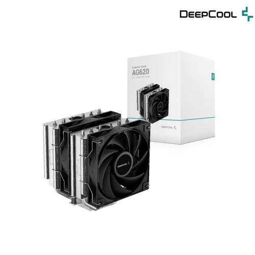 Deepcool 九州風神 AG620 雙塔雙風扇 CPU 散熱器 支援1700&AM5
