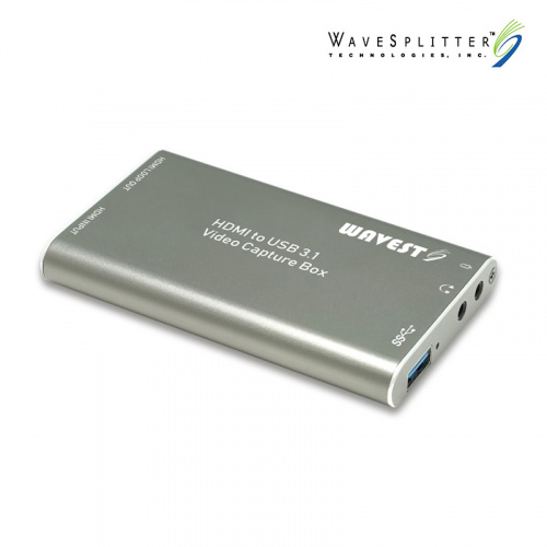WAVESPLITTER 威世波 WST-U0T001 HDMI to USB 3.1 影音擷取器