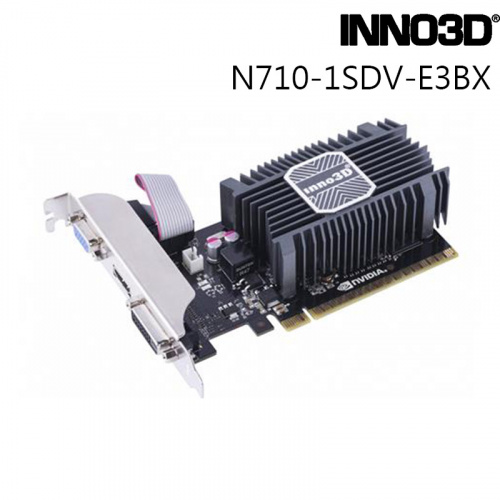 INNO3D 映眾 Geforce GT710 2G SDDR3 LP 顯示卡 N710-1SDV-E3BX