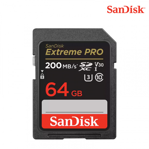 SANDISK EXTREME PRO SDXC 64GB 記憶卡 C10 UHS-I V30 SDSDXXU-064G-GN4IN