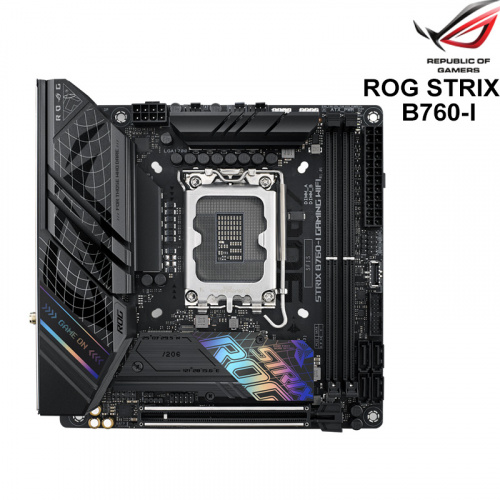 ASUS 華碩 ROG STRIX B760-I GAMING WIFI 主機板<BR>【Mini-ITX/支援DDR5記憶體/LGA1700】