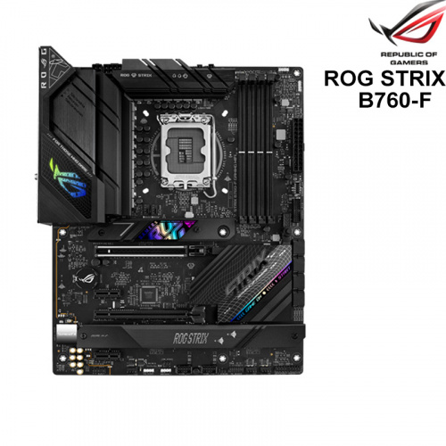 ASUS 華碩 ROG STRIX B760-F GAMING WIFI 主機板<BR>【ATX/支援DDR5記憶體/LGA1700】
