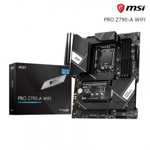 MSI 微星 PRO Z790-A WIFI 主機板<BR>【ATX/支援DDR5記憶體/LGA1700】