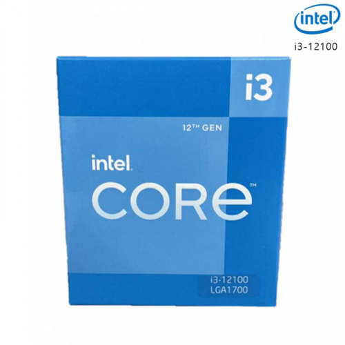 Intel Core i3-12100 4核8緒 CPU中央處理器 代理商貨 (拆封恕不退換)