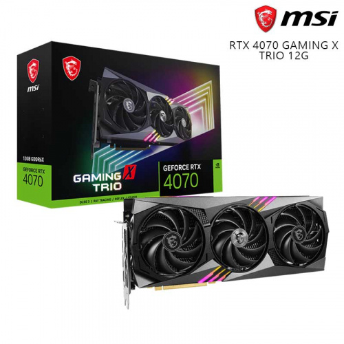 MSI 微星 GeForce RTX 4070 GAMING X TRIO 12G 顯示卡