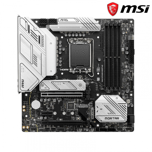 MSI 微星 MAG B760M MORTAR 主機板<BR>【M-ATX/支援DDR5記憶體/LGA1700】