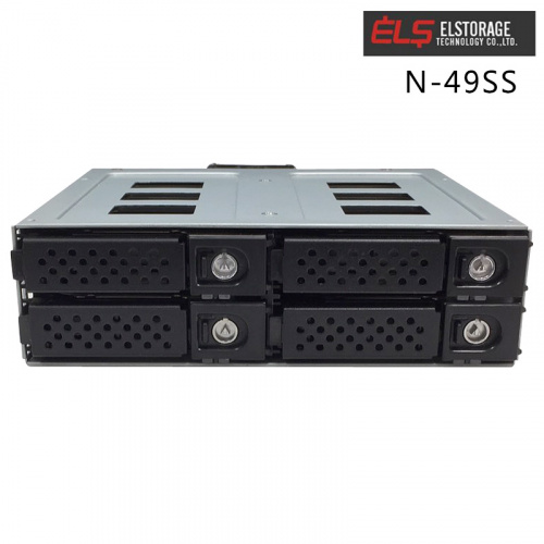 ELS-Storage N-49SS SAS3.0高速傳輸 4個2.5吋硬碟多層模組 硬碟抽取盒