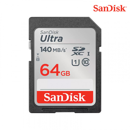 SANDISK ULTRA SDXC 64G 記憶卡 C10 UHS-I 140MB SDSDUNB-064G-GN6IN