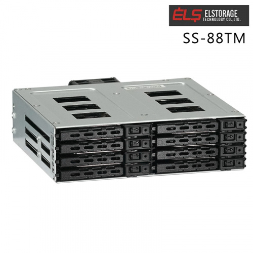 ELS-Storage SS-88TM 5.25吋 轉 8個 2.5吋 硬碟抽取盒