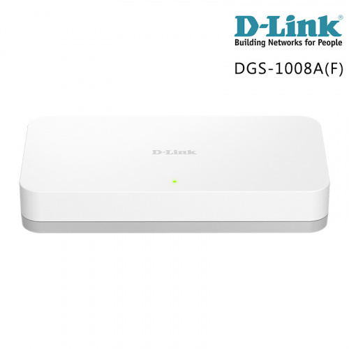 D-Link 友訊 DGS-1008A 8埠 節能桌上型 網路交換器