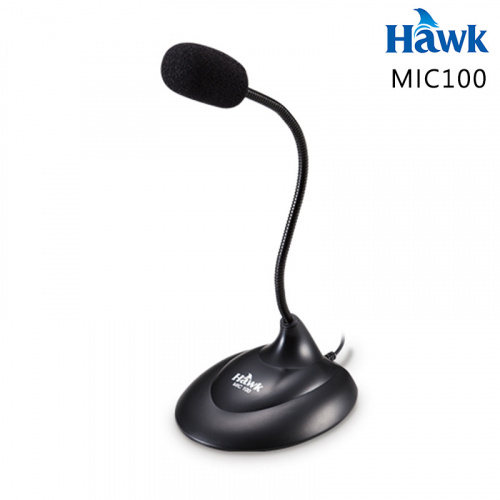 Esense 逸盛 Hawk MIC100 桌上型 經典版 麥克風 03-MIC100BK