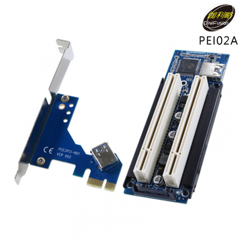 Digifusion 伽利略 PEI02A PCI-E 轉 PCI 2 埠 擴充卡