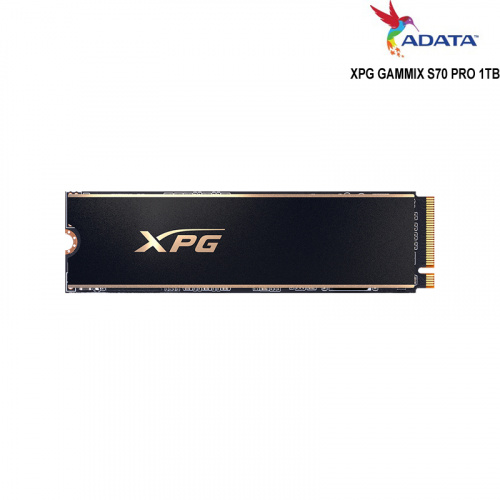 ADATA 威剛 XPG GAMMIX S70 PRO 1TB M.2 PCIe Gen4 SSD固態硬碟 附黑散熱片 五年保固