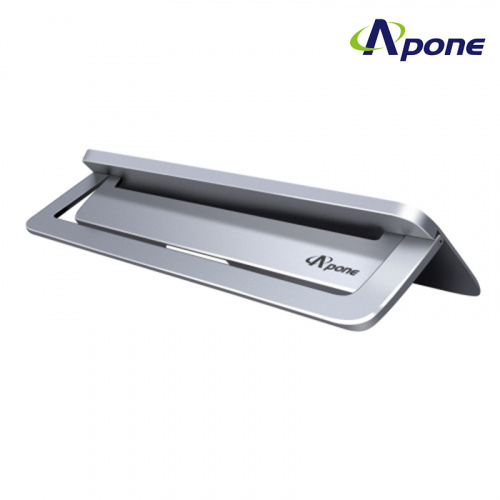 Apone 鋁合金隱形筆電散熱支架 APS-LTAL01GY