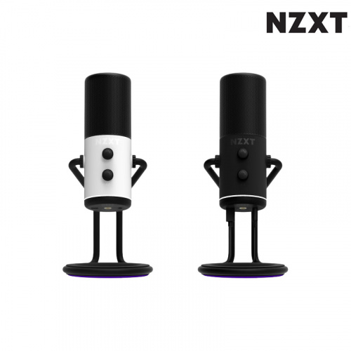 NZXT 恩傑 Capsule 數位降噪 電容麥克風 黑 白色