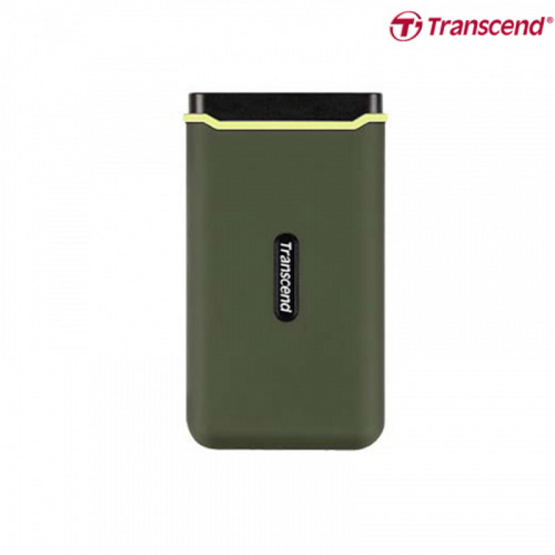 Transcend 創見 ESD380C 4TB USB3.2/Type C 雙介面外接SSD行動固態硬碟 軍綠色 TS4TESD380C