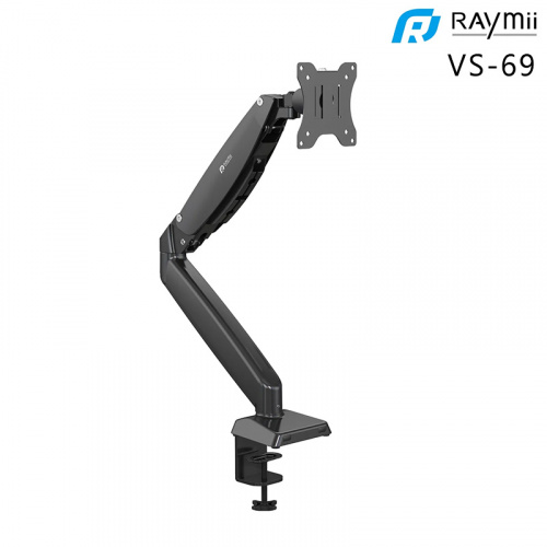 Raymii 瑞米 VS-69 氣壓式 鋁合金 螢幕支架 單臂 螢幕伸縮懸掛支架【VS69/單螢幕/15-32吋】