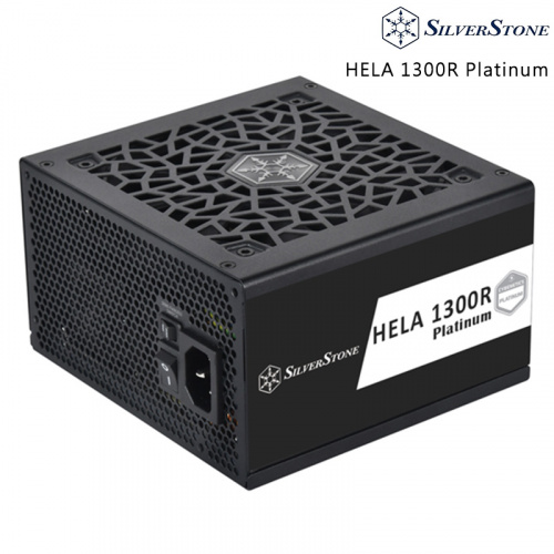 SilverStone 銀欣 HELA 1300R Platinum 1300W Cybenetics 電源供應器 白金牌 全模組 ATX3.0(PCIe5.0) 全日系電容 五年保固