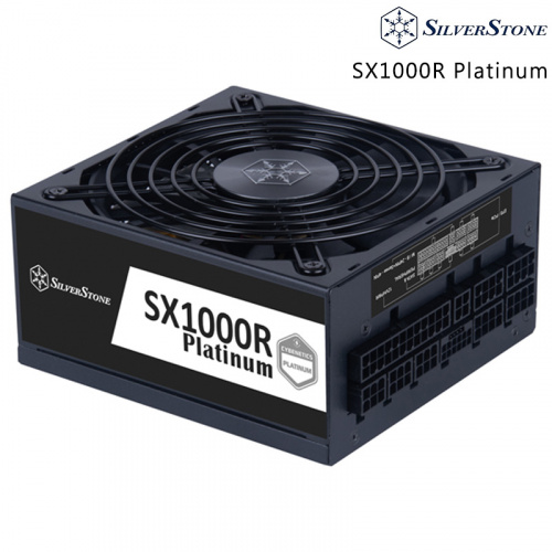 SILVERSTONE 銀欣 SX1000 Platinum 1000W 電源供應器 白金牌 全模組 ATX3.0(PCIe5.0) 全日系 SFX-L規格 五年保固 SST-SX1000R-PL