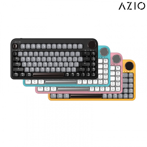 AZIO IZO 藍牙 短 兼容雙系統 21種背光模式 鍵盤 紅軸
