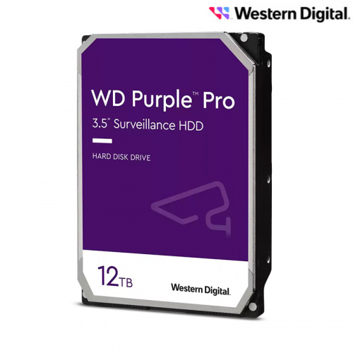 WD 紫標 12TB 監控級 3.5吋 HDD硬碟 7200轉 五年保固 WD121PURP