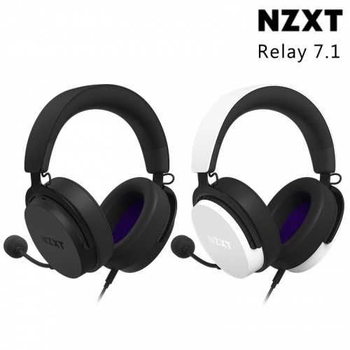 NZXT 恩傑 Relay 7.1 耳機 3.5mm USB 有線耳機 dtsX認證