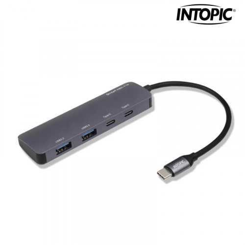 INTOPIC 廣鼎 HBC-710 USB3.2 Type-C 鋁合金 高速 集線器