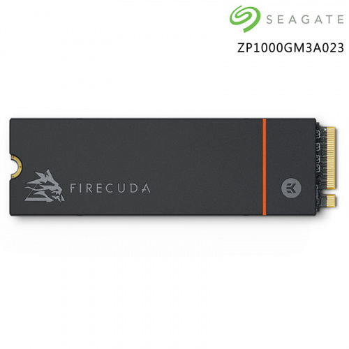 Seagate FireCuda 530 1TB M.2 PCIe Gen4 SSD固態硬碟 散熱片版本 五年保固 ZP1000GM3A023