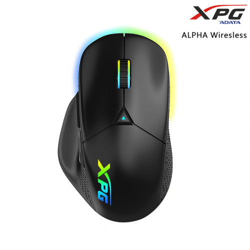 ADATA 威剛 Xpg alpha Wiresless Gaming Mouse 無線電競滑鼠 alphaWL-BKCWW