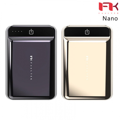 FeeLTEK Nano 10000mAh 快充 鏡面 行動電源 灰色 金色