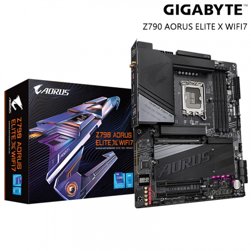 GIGABYTE 技嘉 Z790 AORUS ELITE X WIFI7 主機板<BR>【ATX/支援DDR5記憶體/LGA1700】