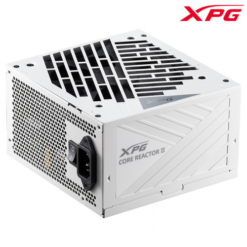 ADATA 威剛 XPG CORE REACTOR II 850W 電源供應器 金牌 全模組 ATX3.0(PCIe5.0) 十年保固 白色