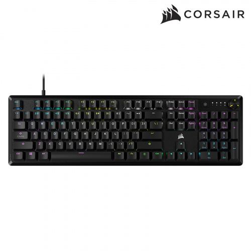 Corsair 海盜船 K70 CORE RGB機械式鍵盤 CS 紅軸 黑色