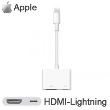 Apple 原廠 Lightning  Digital AV 轉HDMI輸出轉接器 iPad /iPhone MD826FE/A
