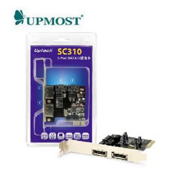 登昌恆 UPMOST SC310 PCI-e 2-Port SATA III 擴充卡