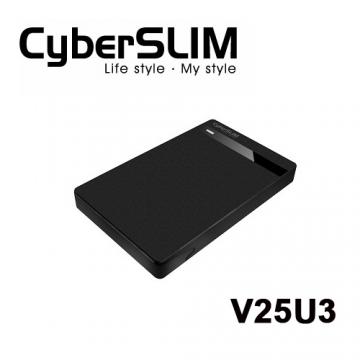 CyberSLIM 大衛肯尼 V25U3 2.5吋 硬碟外接盒 黑色