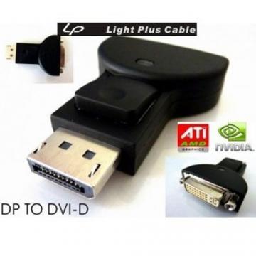 LPC-502 Displayport(DP公) TO DVI(母) 轉接頭 ADAPTER300