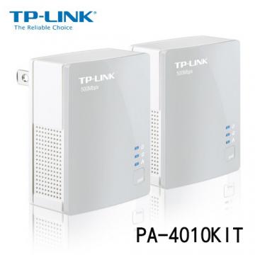 TP-LINK TL-PA4010KIT AV500 微型 電力線 電網通 雙包裝