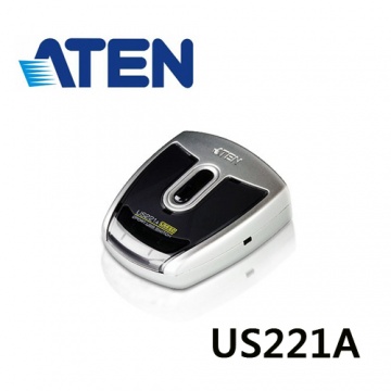 ATEN US221A 2埠USB 2.0 周邊裝置 切換器