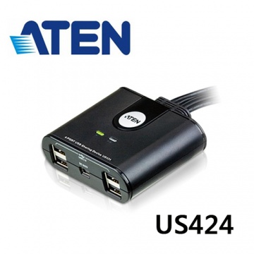 ATEN US424 4埠USB週邊分享裝置
