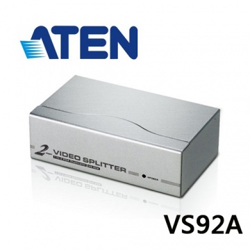 ATEN VS92A 2埠 VGA 視訊分配器