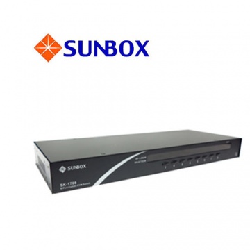 慧光展業 SUNBOX SK-1708 KVM 電腦切換器