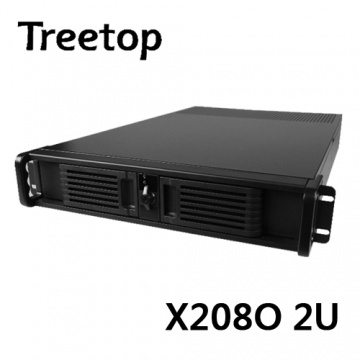 樹昌 Treetop TI-X208O 2U (黑) IPC工業機殼 (請詢問貨況)