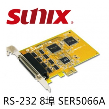 慧光展業 SUNBOX SUNIX 擴充卡 RS-232 8埠 SER5066A (客訂商品恕無法退換貨)