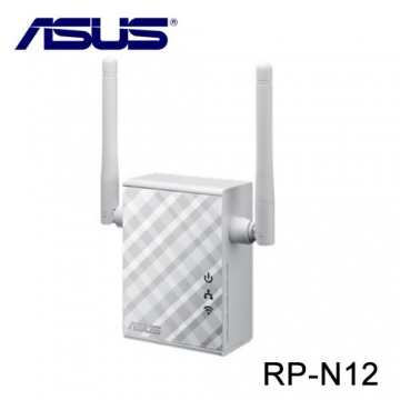 ASUS 華碩 RP-N12 Wireless-N300 WiFi 訊號延伸器／存取點／媒體橋接
