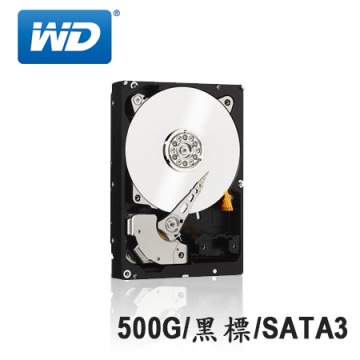 硬碟 WD 500G B 3.5吋 SATA3 黑標 內接硬碟 WD5003AZEX
