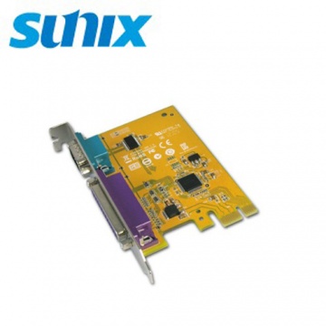 SUNBOX 慧光展業 SUNIX MIO6469A 1埠RS-232串列&1埠並列PCI Express 通信卡 6469A