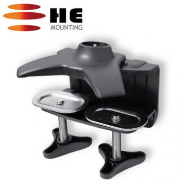 High Energy 雙旋鈕鋁合金 夾桌型底座 - H002TC
